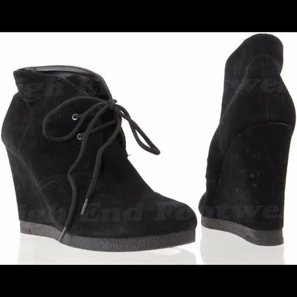 Nine West Shoes - NINE WEST | black suede wedges!